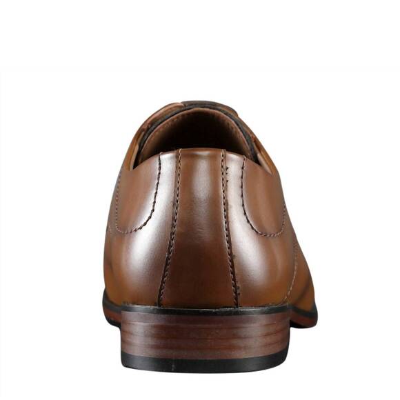 NEW AMALI men's rui oxford shoes in cognac - Picture 3 of 5